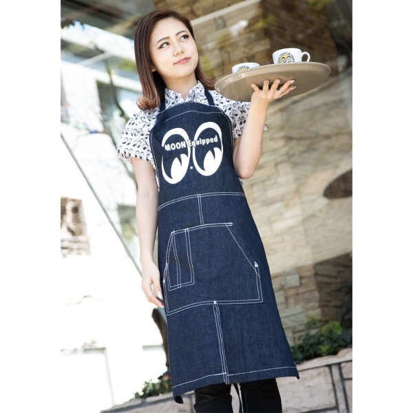 MOON Equipped Canvas Apron [MQF067DE]